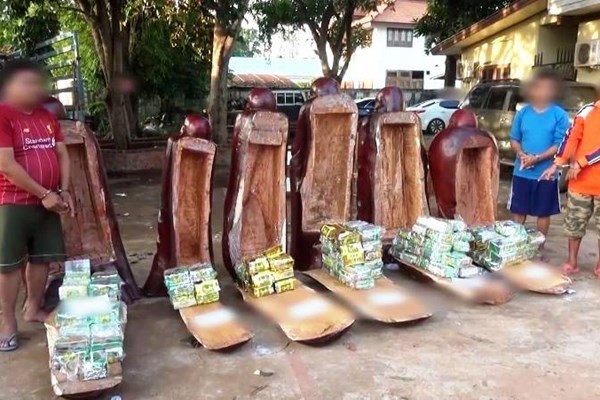 Hà Tĩnh: Triệt phá đường dây vận chuyển gần 3 tạ ma tuý giấu trong tượng Phật - Anh 1