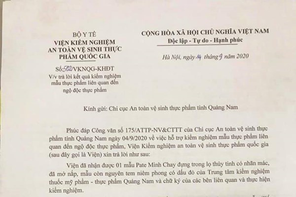 Phát hiện vi khuẩn Clostridium botulinum trong mẫu pate Minh Chay ở Quảng Nam - Anh 1
