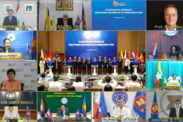 Hội nghị cấp Bộ trưởng Lao động và Giáo dục ASEAN về phát triển nguồn nhân lực - Anh 2