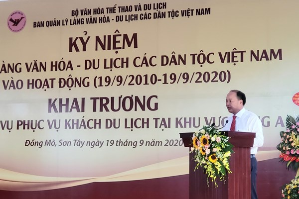 Làng Văn hóa – Du lịch các dân tộc Việt Nam cần đẩy mạnh hơn nữa việc thu hút khách du lịch - Anh 2