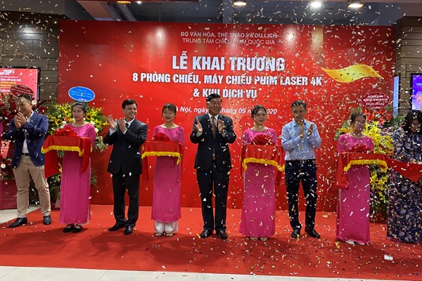 Trung tâm Chiếu phim Quốc gia tưng bừng khai trương 8 phòng chiếu - Anh 1