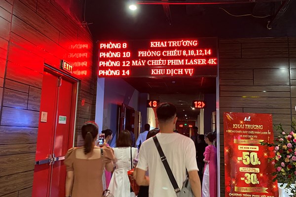 Trung tâm Chiếu phim Quốc gia tưng bừng khai trương 8 phòng chiếu - Anh 2