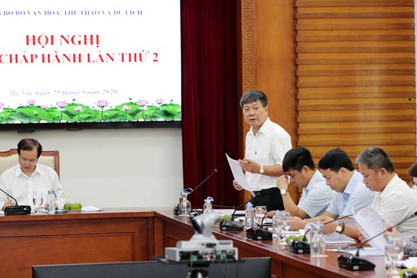 Hội nghị lần thứ 2, Ban chấp hành Đảng bộ Bộ VHTTDL - Anh 3