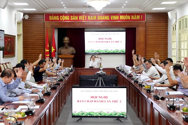 Hội nghị lần thứ 2, Ban chấp hành Đảng bộ Bộ VHTTDL - Anh 4