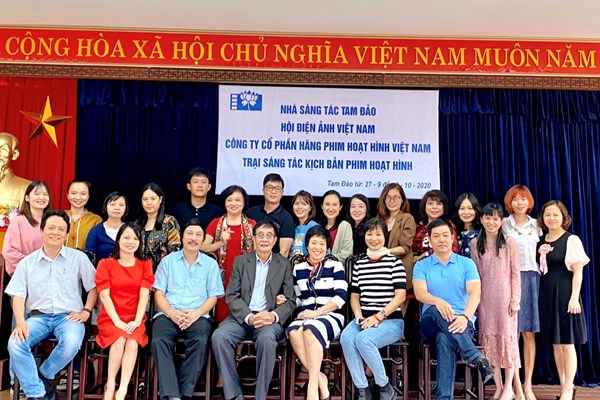 Trại sáng tác kịch bản phim Hoạt hình Tam Đảo - Anh 1