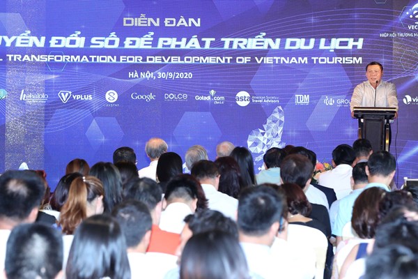 Diễn đàn du lịch Chuyển đổi số thúc đẩy phát triển du lịch Việt Nam - Anh 1