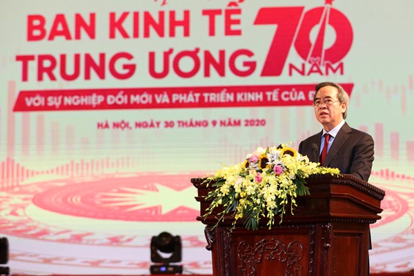 Chương trình “Ban Kinh tế Trung ương - 70 năm với sự nghiệp đổi mới và phát triển kinh tế của Đảng” - Anh 4