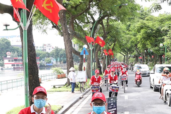 Đạp xe hưởng ứng Tháng phòng chống cháy nổ 2020 - Anh 4