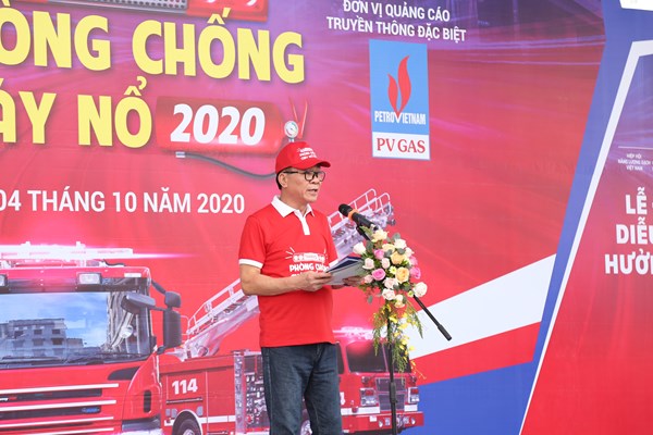 Đạp xe hưởng ứng Tháng phòng chống cháy nổ 2020 - Anh 2