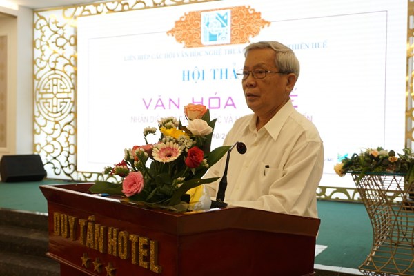 Văn hóa tinh thần Huế: Cần được đánh giá, bảo vệ và phát huy đầy đủ - Anh 1