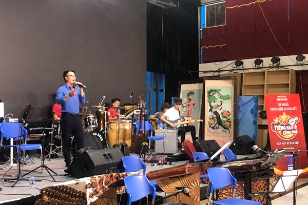 Chung kết Cuộc thi Tiếng hát công nhân trước giờ G - Anh 9
