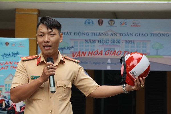 “Hành trình Văn hóa giao thông” đến với học sinh THPT TP.HCM - Anh 1