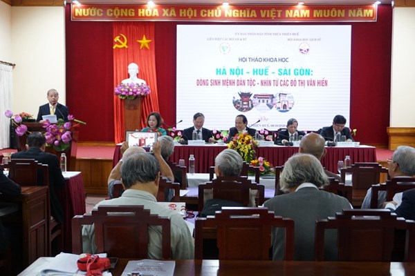 Hà Nội - Huế - Sài Gòn: “Dòng sinh mệnh dân tộc, nhìn từ các đô thị văn hiến” - Anh 1