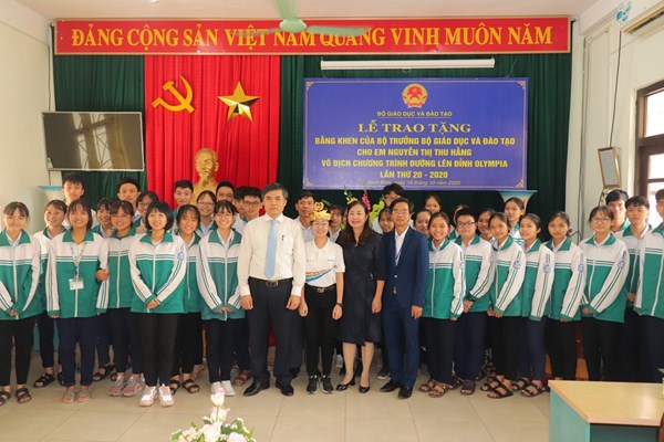 Vinh danh quán quân Đường lên đỉnh Olympia 2020 - Anh 3
