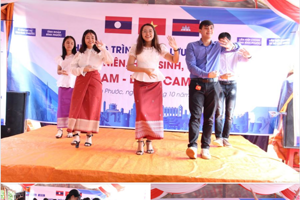 Tuổi trẻ Việt - Lào - Campuchia​​​​​​​ chung tay vun đắp tình hữu nghị - Anh 1