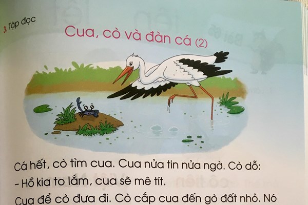 Tiếp thu, điều chỉnh nội dung sách giáo khoa môn Tiếng Việt lớp 1 của bộ sách Cánh Diều - Anh 3
