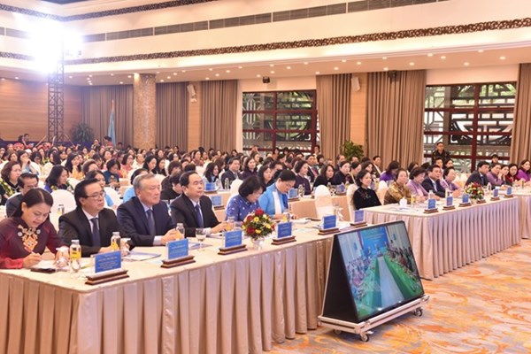 Hội Liên hiệp Phụ nữ Việt Nam đón nhận Huân chương Lao động hạng Nhất - Anh 2