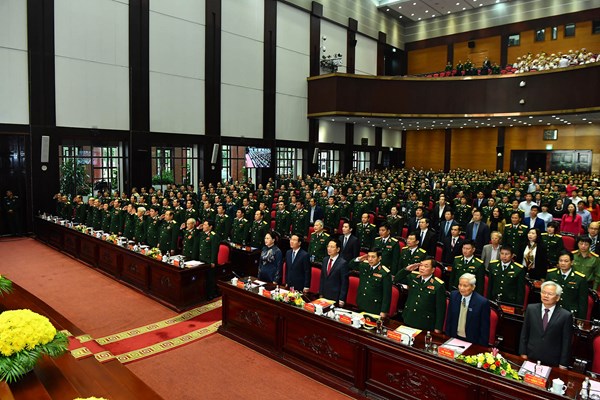 Chủ tịch Quốc hội dự lễ  kỷ niệm 70 năm Ngày truyền thống Báo Quân đội Nhân dân - Anh 2