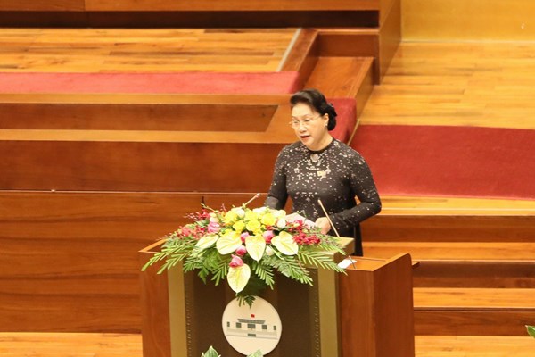 Khai mạc kỳ họp thứ 10, Quốc hội khoá XIV : Bàn chống dịch và duy trì tăng trưởng năm 2021 - Anh 4