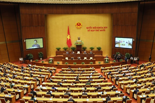 Khai mạc kỳ họp thứ 10, Quốc hội khoá XIV : Bàn chống dịch và duy trì tăng trưởng năm 2021 - Anh 6
