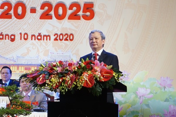 Ông Lê Trường Lưu tái đắc cử Bí thư Tỉnh ủy Thừa Thiên Huế - Anh 1