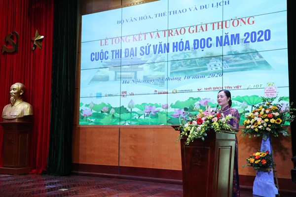 Hơn 1 triệu học sinh, sinh viên tham gia cuộc thi Đại sứ Văn hoá đọc 2020 - Anh 2