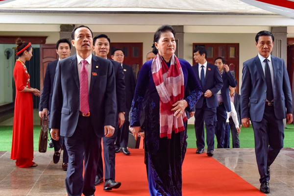 Chủ tịch Quốc hội Nguyễn Thị Kim Ngân chỉ đạo Đại hội Đảng bộ tỉnh Thanh Hóa - Anh 1