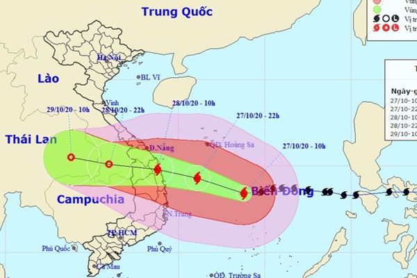 Thành lập Ban Chỉ đạo tiền phương để ứng phó bão số 9 - Anh 1