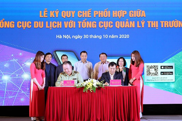 Ngành Du lịch và Quản lý thị trường hợp tác đẩy mạnh ứng dụng công nghệ số - Anh 1
