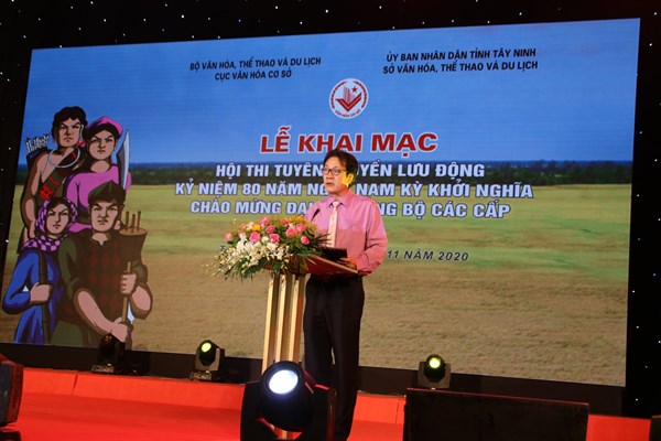 Xuất quân tuyên truyền kỷ niệm 80 năm Ngày Nam Kỳ khởi nghĩa - Anh 1