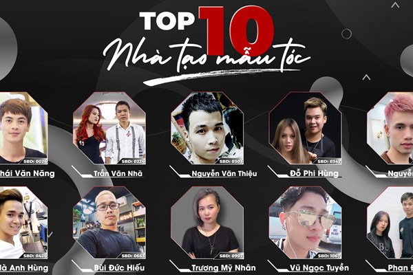 Top 10 Nhà tạo mẫu tóc Việt Nam 2020 sẵn sàng vào chung kết - Anh 1