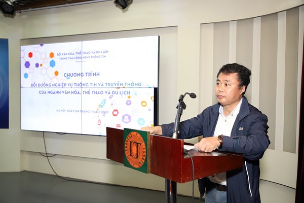Bồi dưỡng kỹ năng thông tin và truyền thông của ngành VHTTDL - Anh 3