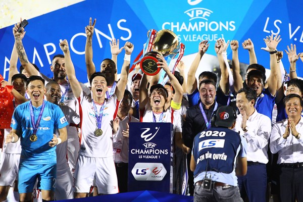 CLB Viettel vô địch LS.VLeague 2020 - Anh 1