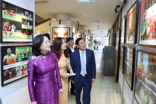 Phát biểu của Phó Chủ tịch nước Đặng Thị Ngọc Thịnh tại Đại hội Thi đua yêu nước Bộ VHTTDL lần thứ III - Anh 3