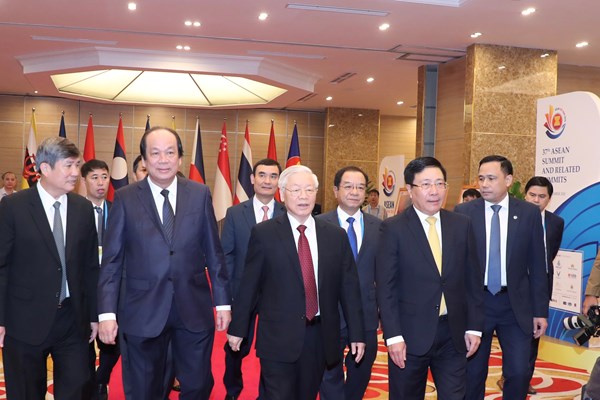 Tổng Bí thư, Chủ tịch nước phát biểu chào mừng Hội nghị Cấp cao ASEAN lần thứ 37 - Anh 5