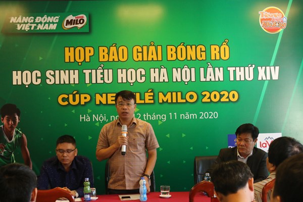 Góp phần nâng cao thể lực, tầm vóc người Việt Nam qua Giải bóng rổ học sinh tiểu học Hà Nội - Anh 1