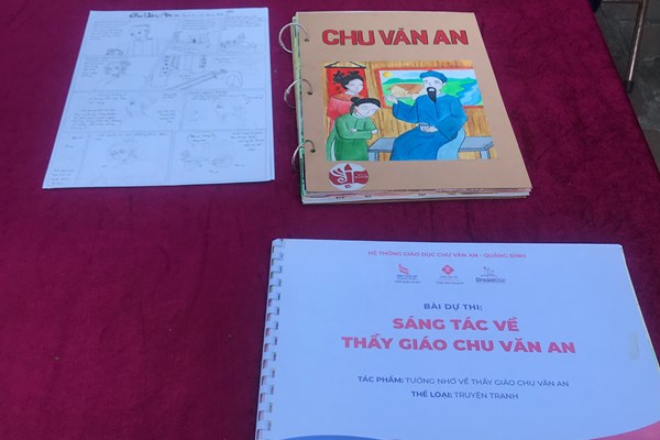 Tổng kết và trao giải cuộc thi sáng tác về thầy giáo Chu Văn An - Anh 5