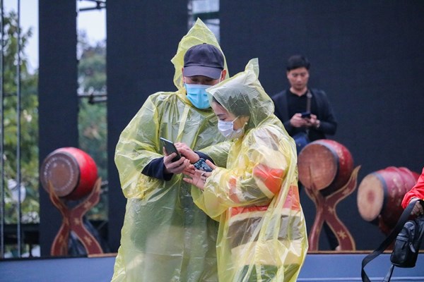 Tuần “Đại đoàn kết các dân tộc - Di sản Văn hóa Việt Nam”: Đội mưa tập luyện trước 
