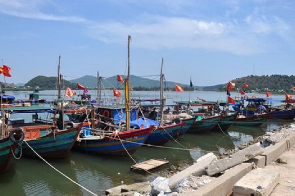 Ngư dân “mắc cạn” tại cảng cá đầu tư hàng chục tỉ đồng - Anh 1