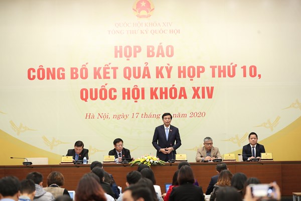 Bế mạc kỳ họp thứ 10, Quốc hội khoá XIV: Khẳng định rõ tinh thần đoàn kết dân tộc - Anh 4