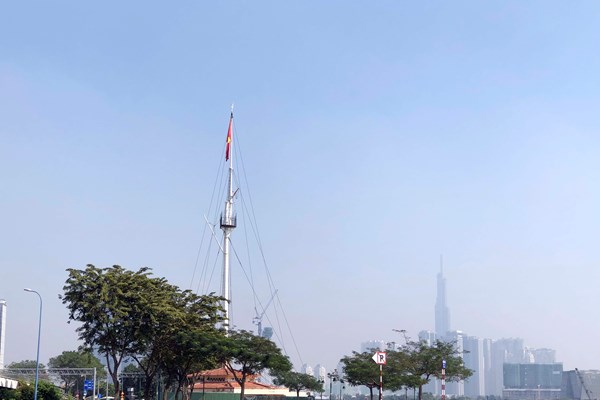 Bảo tồn di tích, biểu tượng lịch sử tại công viên bến Bạch Đằng - Anh 1