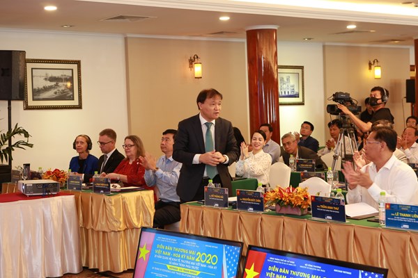 Diễn dàn Thương mại Việt Nam – Hoa Kỳ năm 2020 - Anh 1
