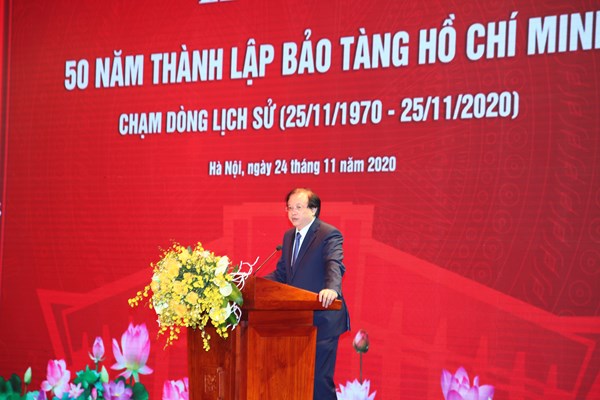 Kỷ niệm 50 năm thành lập Bảo tàng Hồ Chí Minh - Anh 1