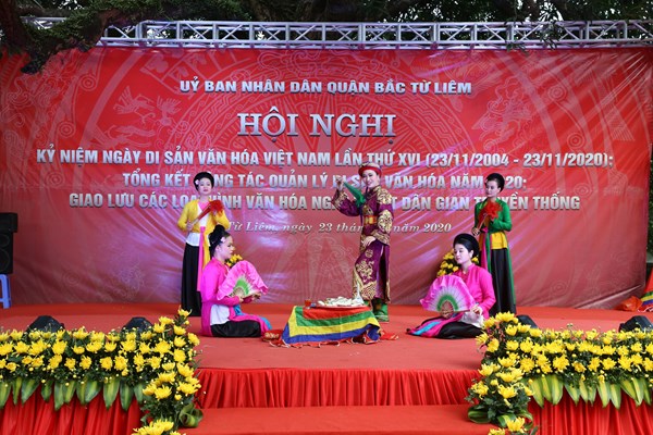 Giao lưu các loại hình văn hóa nghệ thuật dân gian truyền thống - Anh 3