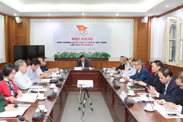 Hội nghị Ban thường vụ Ủy ban Olympic Việt Nam lần thứ 8 khoá V: 