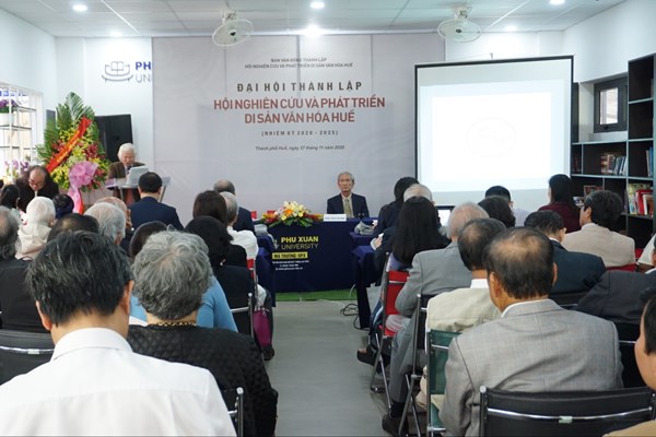 Thành lập Hội Nghiên cứu và phát triển di sản văn hóa Huế - Anh 2