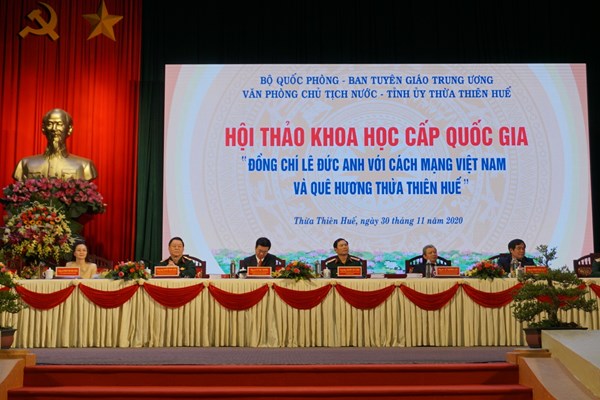 Đồng chí Lê Đức Anh với cách mạng Việt Nam và quê hương Thừa Thiên Huế - Anh 1
