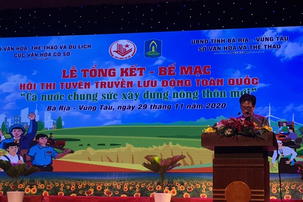 Gần 100 tiết mục tại Hội thi Tuyên truyền lưu động Cả nước chung sức xây dựng nông thôn mới - Anh 1