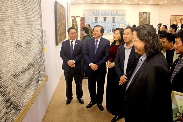 Khai mạc Triển lãm Mỹ thuật Việt Nam 2020 - Anh 7