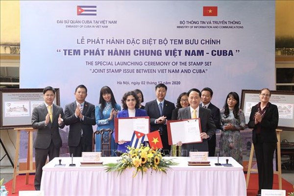 Phát hành đặc biệt bộ tem bưu chính “Tem phát hành chung Việt Nam – Cuba” - Anh 1